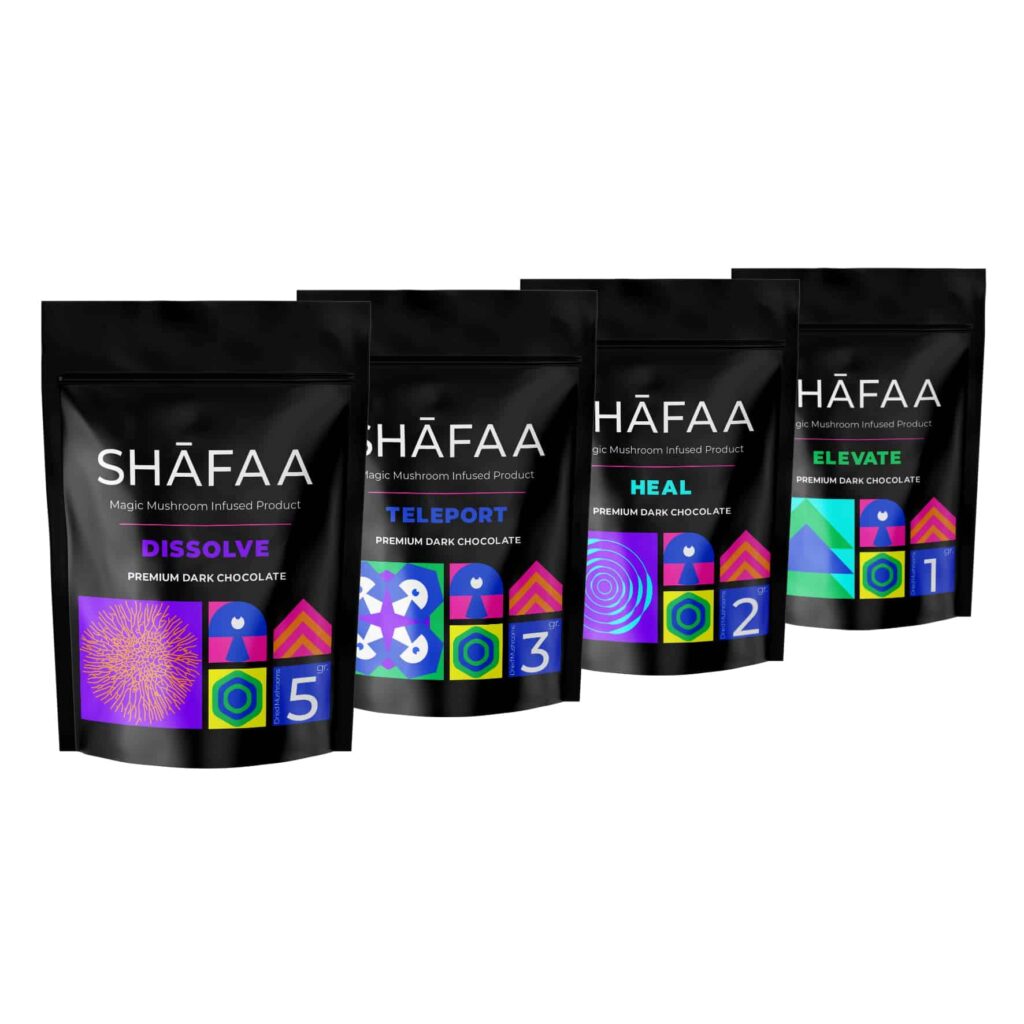 Shafaa Macrodosing Magic Mushroom Chocolate Edibles 1