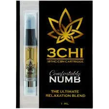 3Chi Comfortably Numb Vape Cartridge 1ml