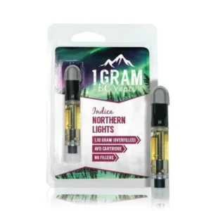 BC Vapes Distillate Cartridge – Indica 1.1g (multiple strains)